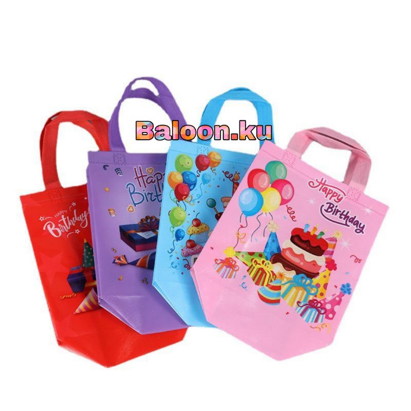

TAS SNACK ULANG TAHUN MOTIF HAPPY BIRTHDAY / GOODIE BAG CAKE HAPPY BIRTHDAY / TAS SNACK BIRTHDAY PARTY