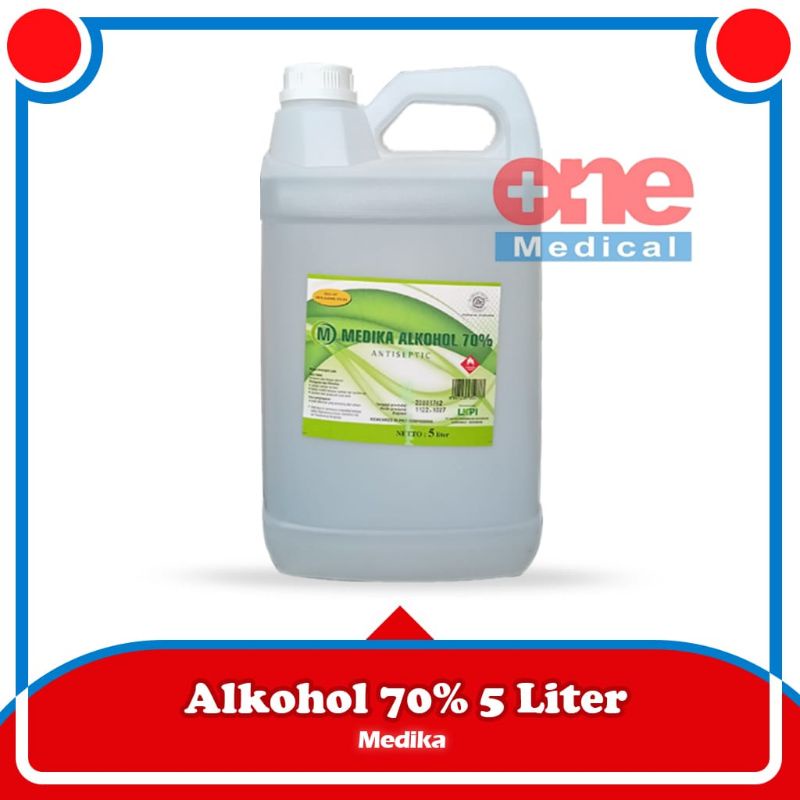 Jual Alkohol Medika Liter Alcohol Antiseptic Persen Shopee