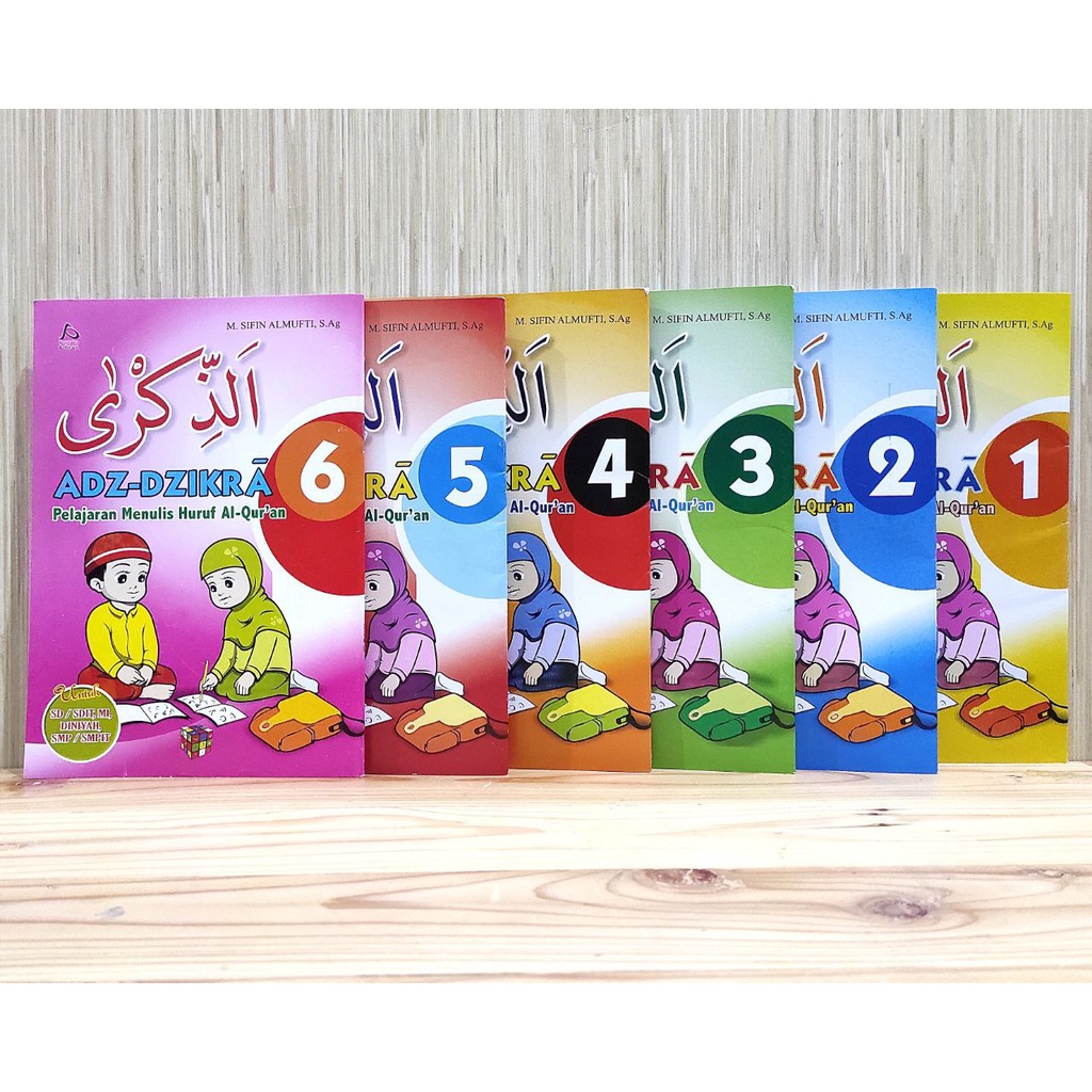 ( SATU PAKET ) ANAK ISLAM SUKA MEMBACA 6 Jilid , Belajar Baca