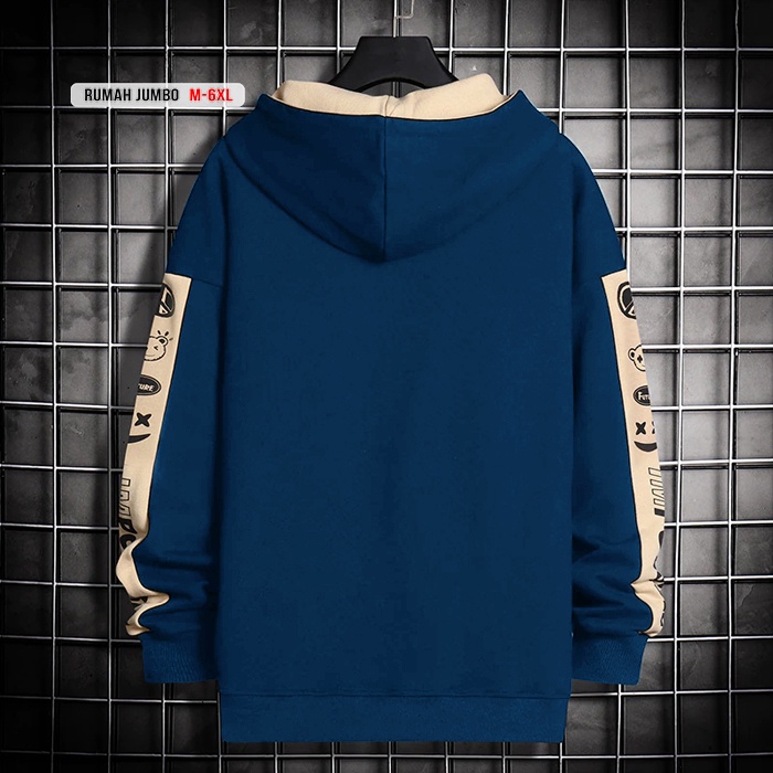 SWEATER HOODIE LFYT NAVI OVERSIZE M -6XL SWITER BIG SIZE