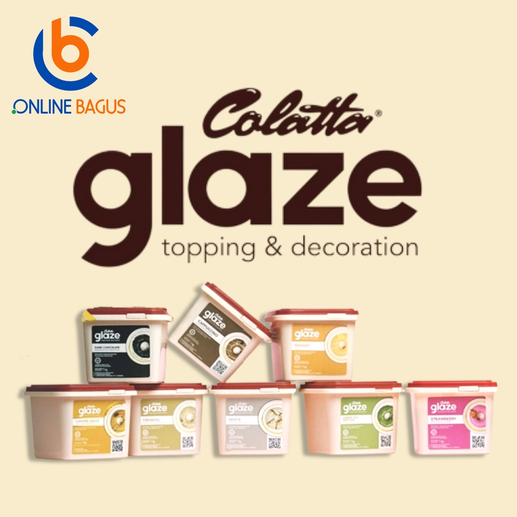 

Ay00! Colatta Glaze 1kg All Variant Tersedia Dalam Berbagai Rasa