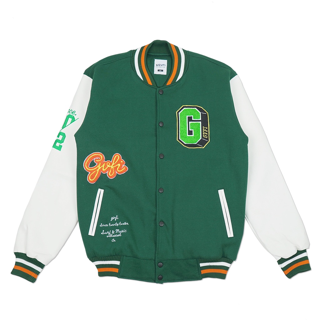 GVFI Varsity Jacket G Class Green