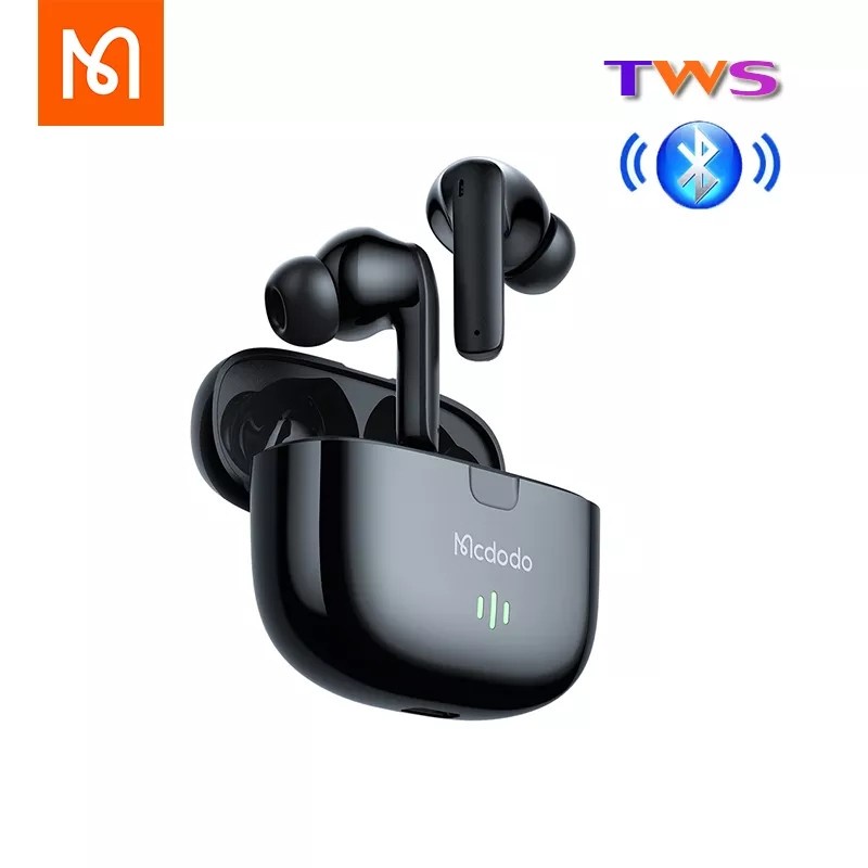 MCDODO Earphone Wireless BT 5.1 HD Stereo Tws Android IOS Windows
