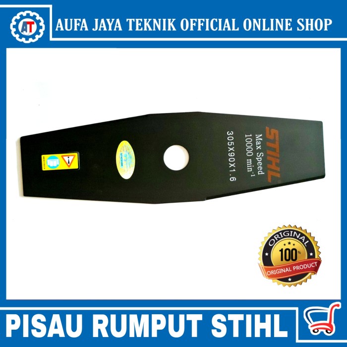 pisau mesin rumput stihl original