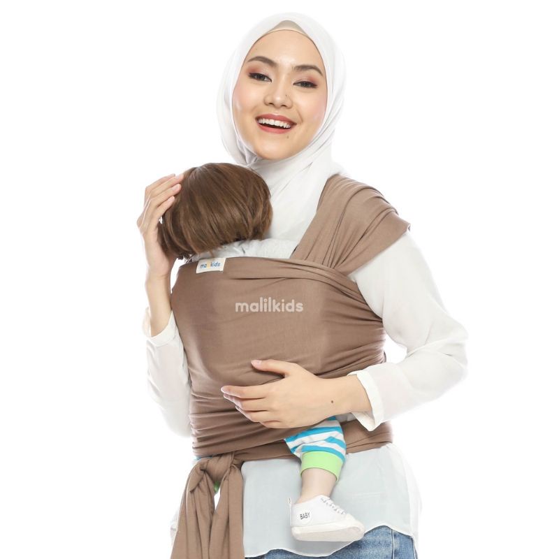 Preloved Malilkids Gendongan Bayi Stretchy Wrap Basic (Grade B)