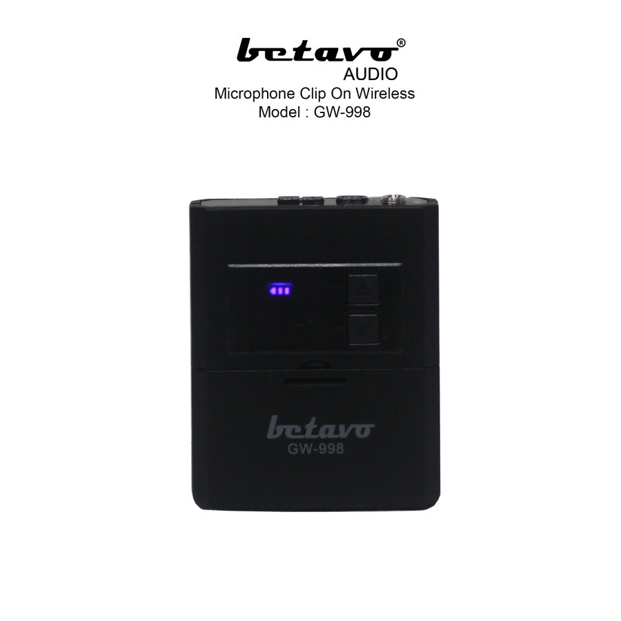 Microphone Clip On wireless Betavo GW 998