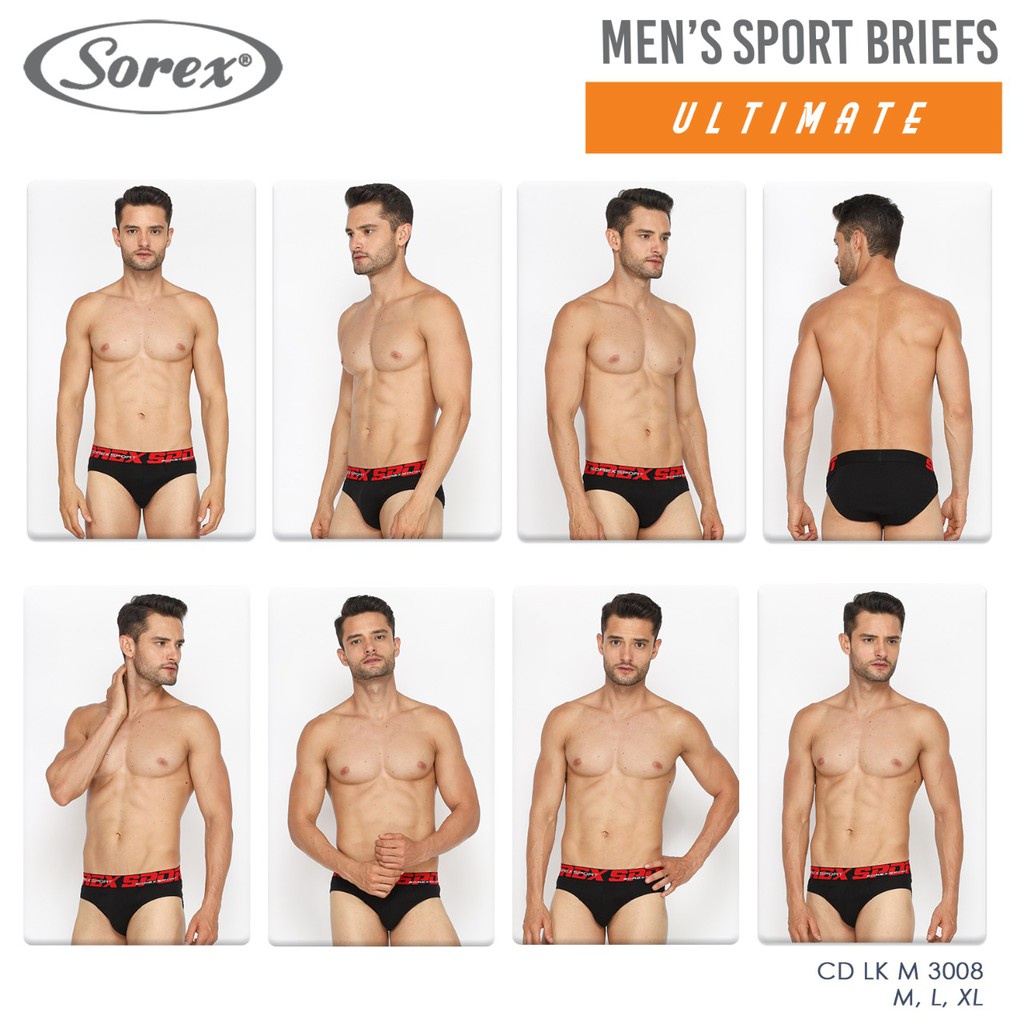 ❤ MIMI ❤ BIG SALE SOREX CELANA DALAM SEGITIGA BOXER PRIA CD SPORT MAN MURAH LK 3008 3713 38221