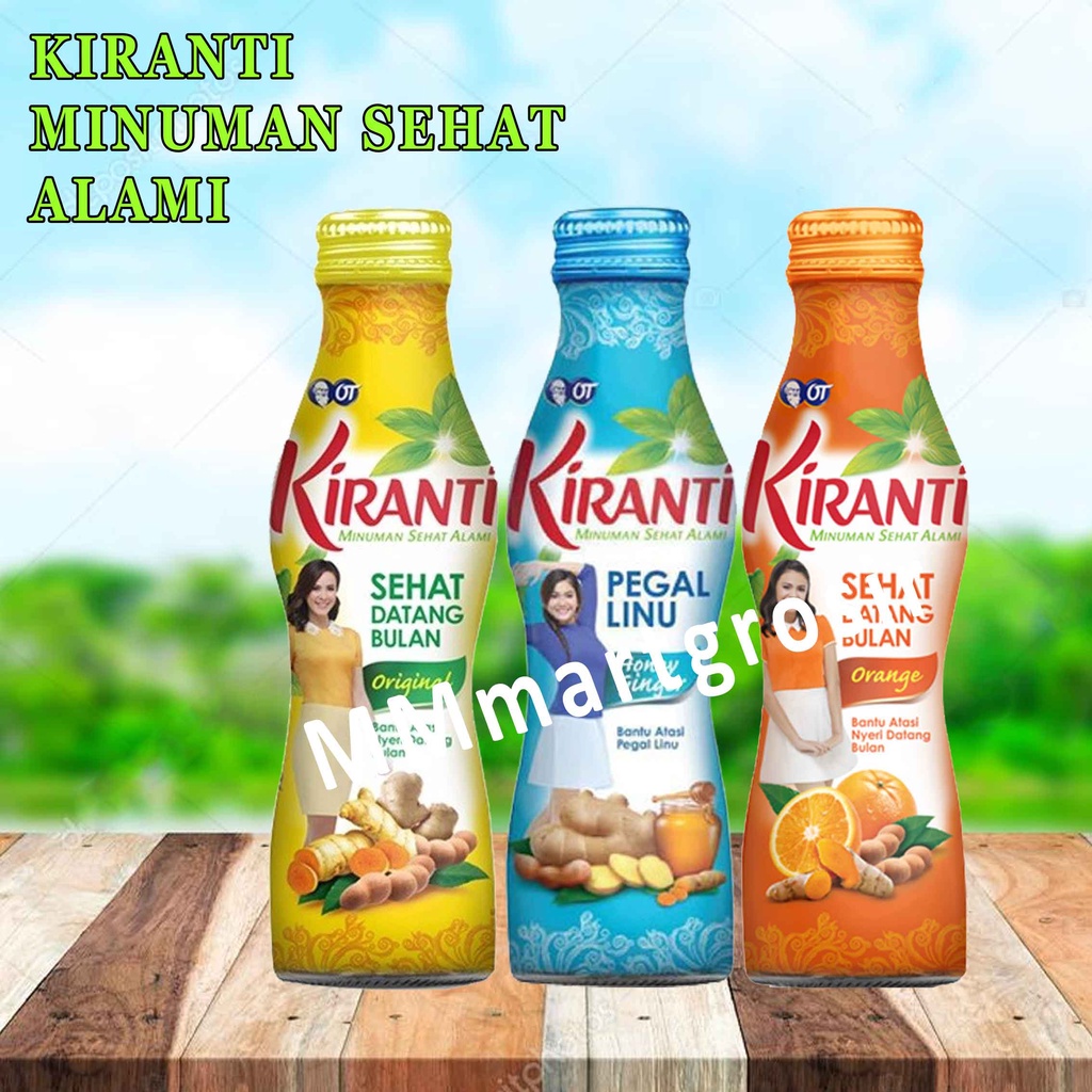 Kiranti / Minuman Sehat Pegal Linu / Honey Ginger / Datang Bulan / Original / 150ml