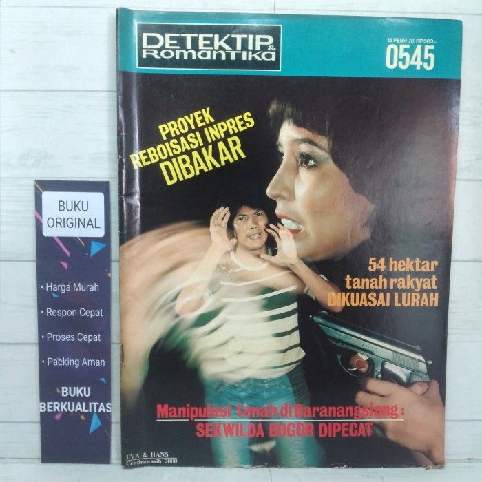 Majalah Detektip Romantika 0545 15 Pebruari 1978