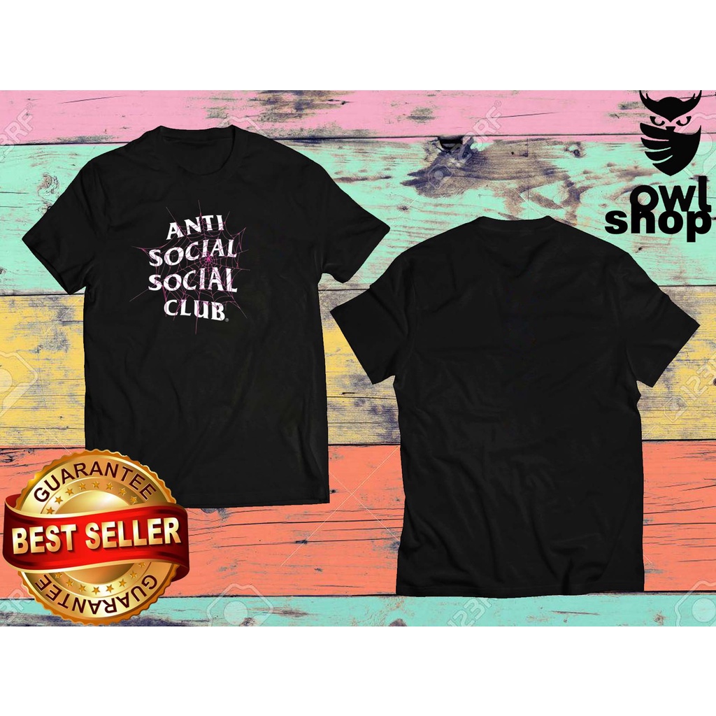 Import Quality MURAH BAJU KAOS   ANTI SOCIAL SOCIAL CLUB    keren ANTI SOCIAL SOCIAL CLUB