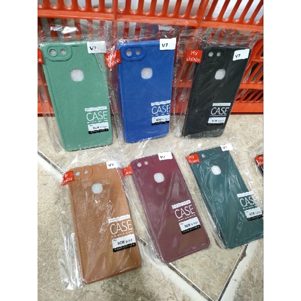 Softcase Vivo V7 Silikon Casing Case Macaron Pelindung Pro Camera