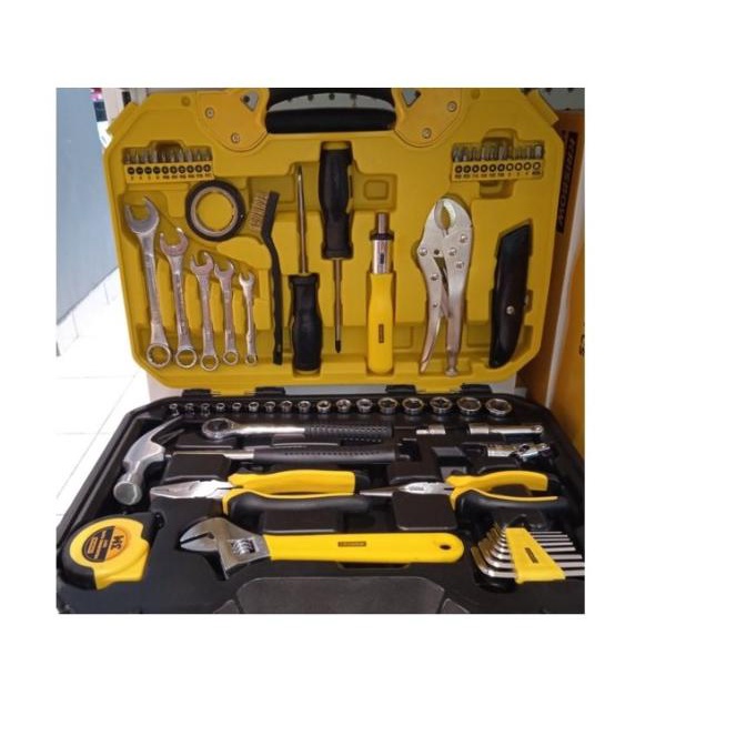 Toolset Krisbow 66/Hand Toolset/Alat Pertukangan Komplit