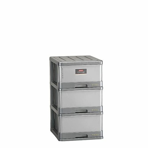 lemari Laci susun 3 kabinet Excel Container M3 LION STAR XC-2