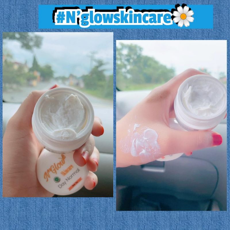 DAY CREAM NORMAL N'GLOW SKINCARE / CREAM SIANG N GLOW SKINCAREb/ ECER N GLOW