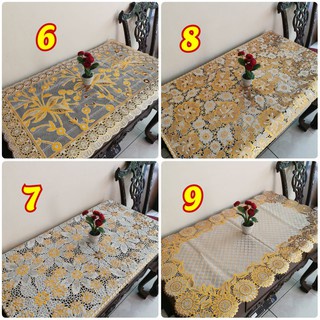 KUP - COD MURAH TAPLAK MEJA TAMU D3 PERSEGI PANJANG  ANTI AIR 60 X 100 CM D3
