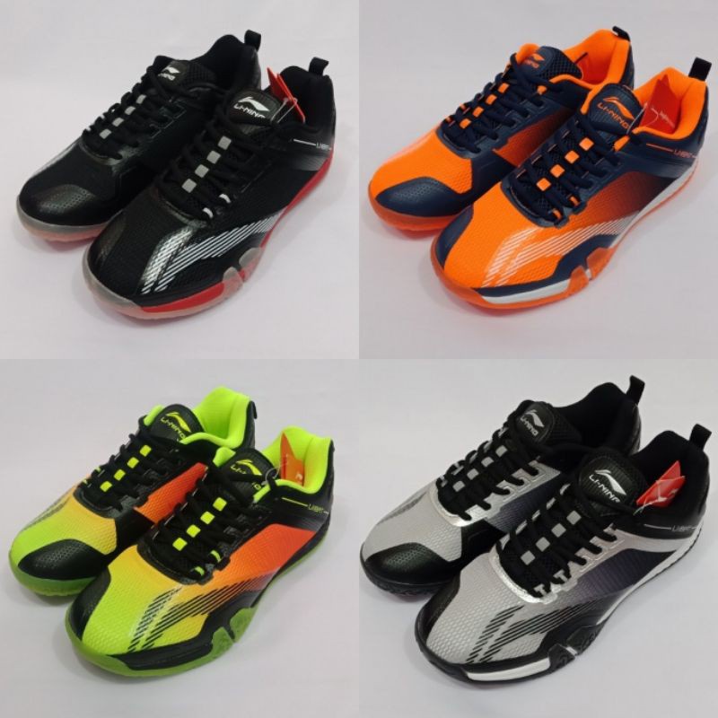 Sepatu Badminton Lining Saga Lite 3 iii Original