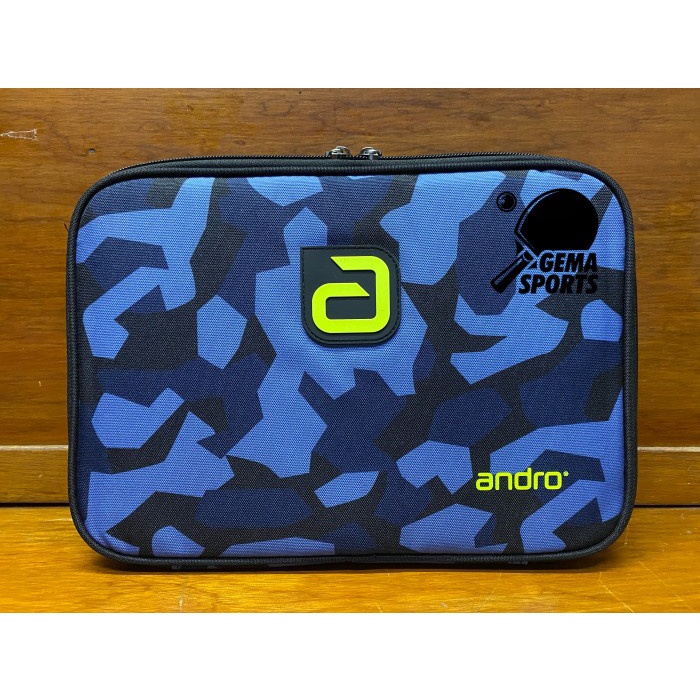 Bat Tas Bet Pingpong Tenis Meja Andro Camouflage Single Persegi Original
