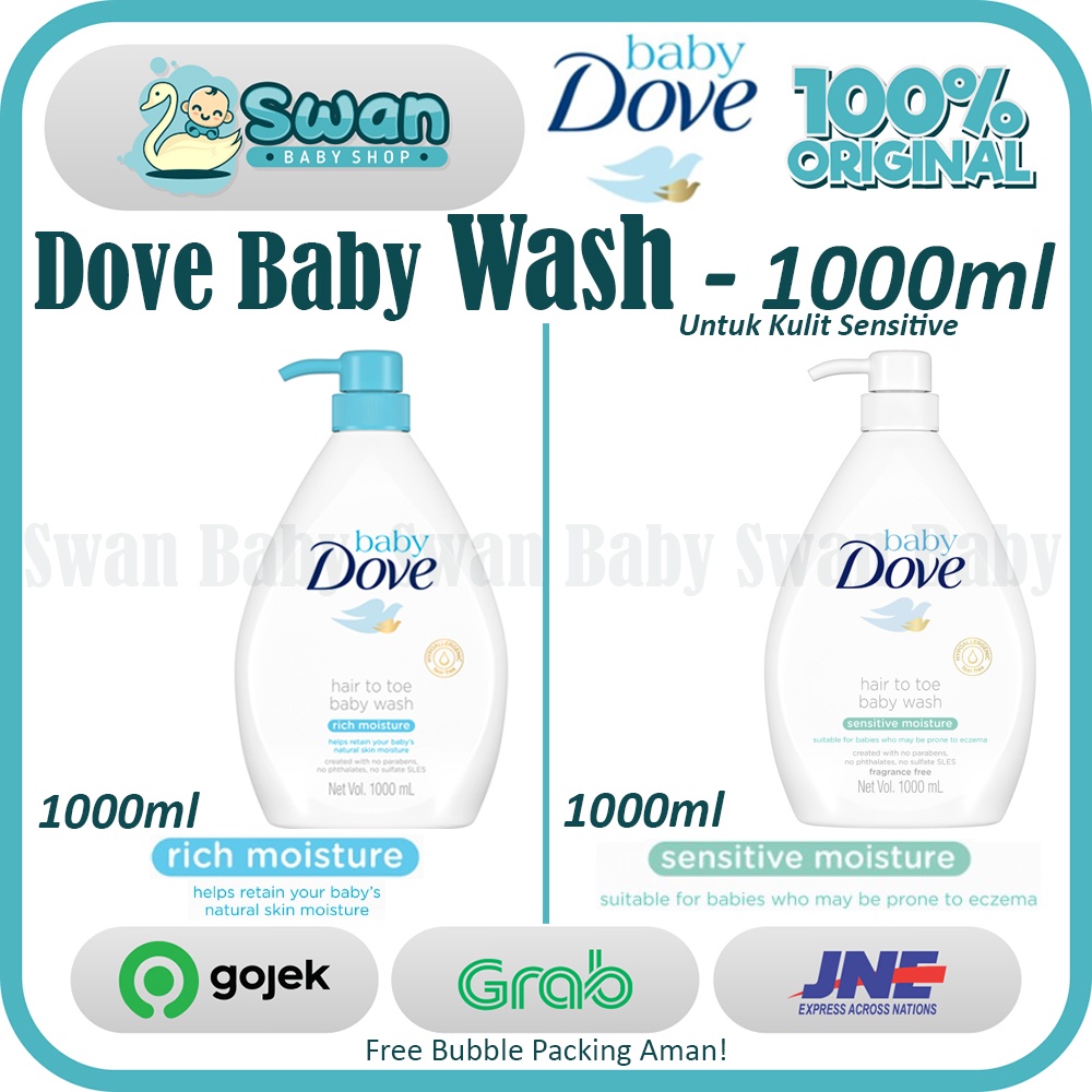 Dove Baby PUMP Wash 1000ml