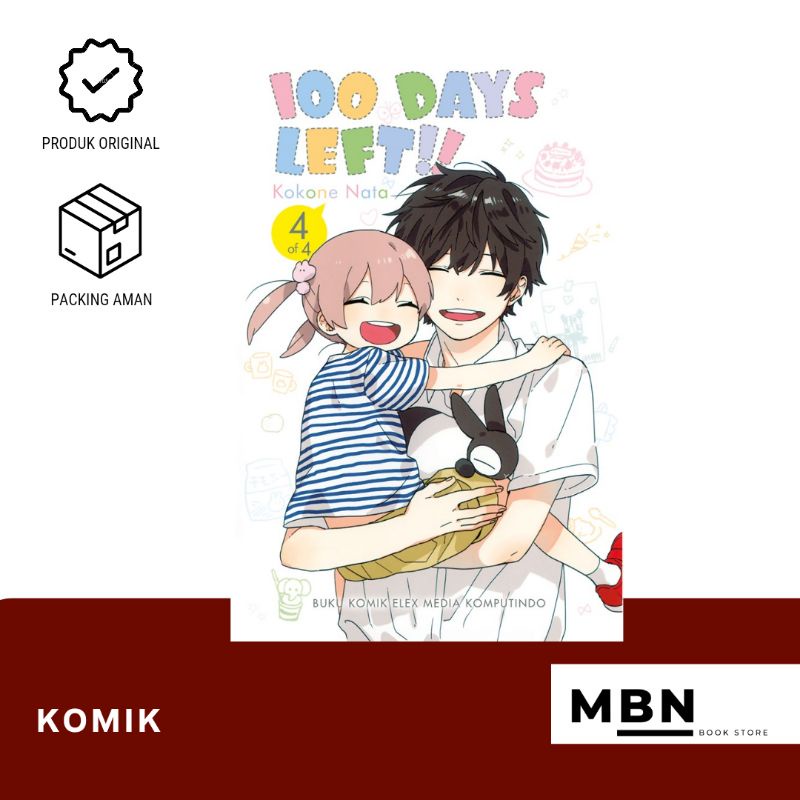 Komik seri 100 DAYS LEFT VOL 1/2/3/4 ori
