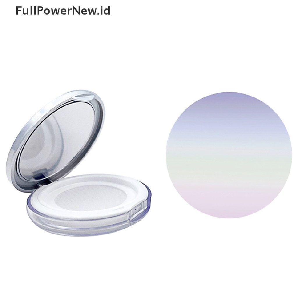 Power 1Pcs Ayakan Kosmetik Kosong Portabel Longgar Jar Wadah Puff Box Container Case ID