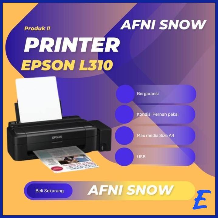 Printer epson l310 Unit Printer Epson L310 Kondisi Oke Siap Pakai
