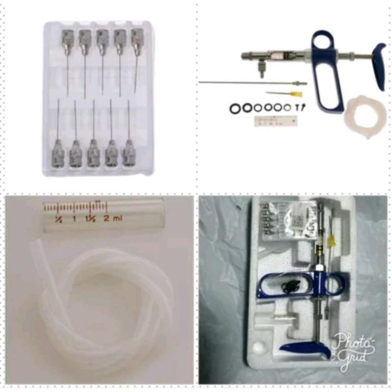 alat suntik hewan peternakan suntikan ayam otomatis DOC- alat vaksin ayam - jarum suntik kelinci - ayam Bangkok - merpati - ayam hias - vaksin unggas - vaksin ND bebek - merpati - broiler ayam petelur