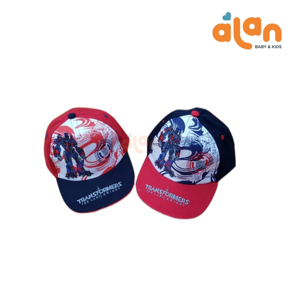 Topi Baby Transformer Optimus Bordir Karet Belakang ( TP-BTOKB )