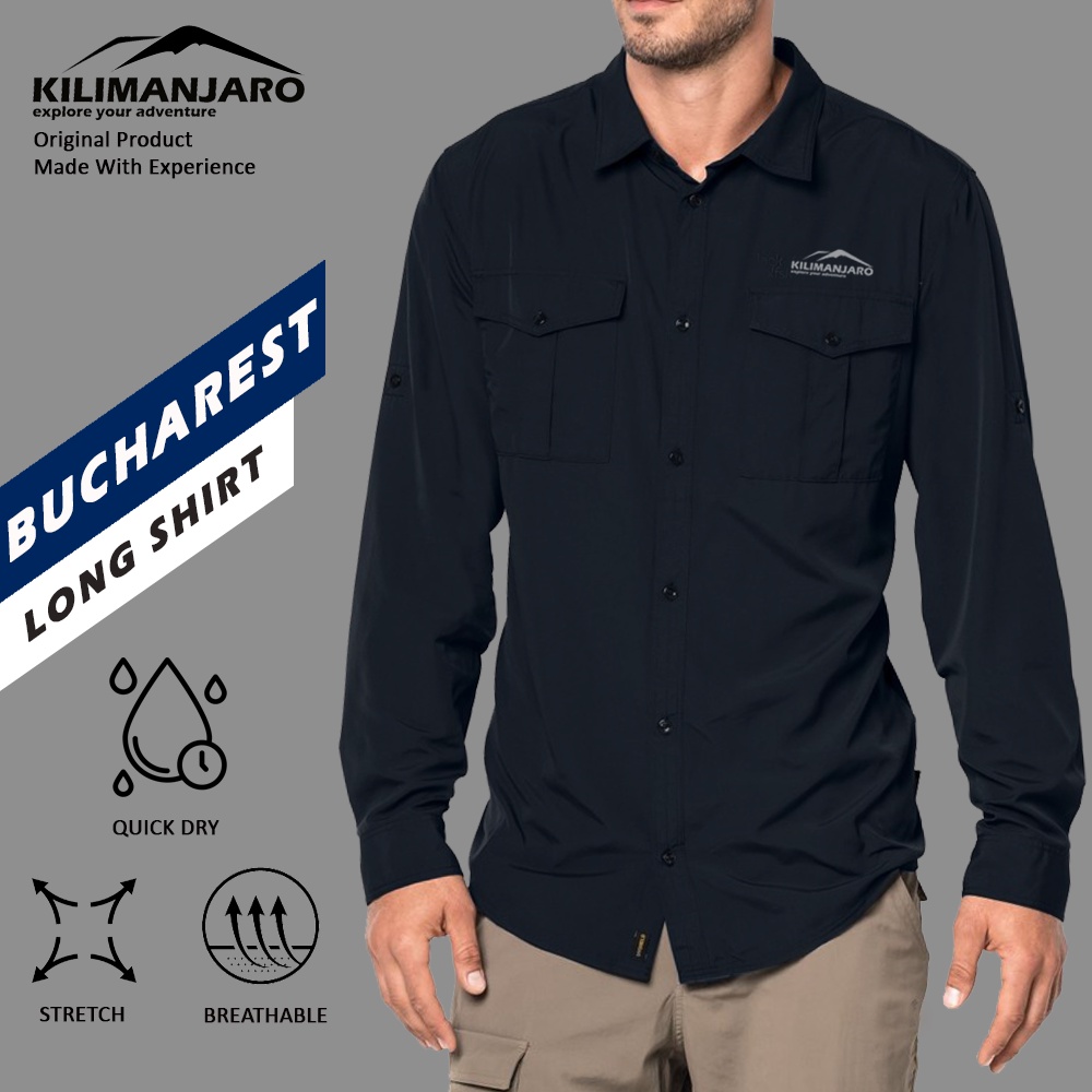 Kemeja Outdoor Kilimanjaro Bucharest Kemeja pdl lapangan tactical