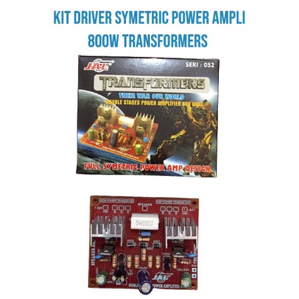 KIT DRIVER FULL SYMETRIC POWER AMPLI 800W TRANSFORMERS