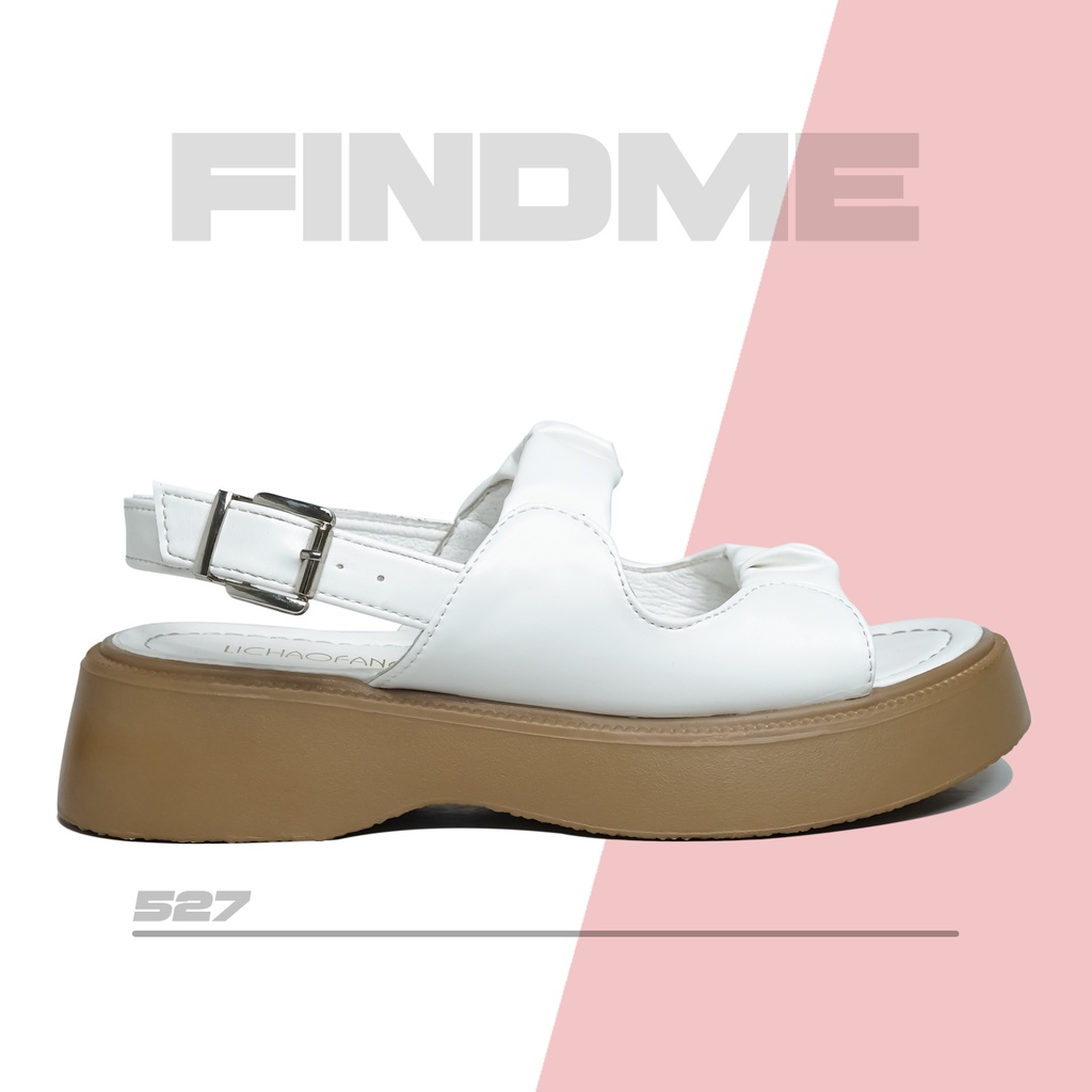 SANDAL WEDGES WANITA CLASSY LUXURY SIMPLE BAHAN PU BERKUALITAS IMPORT 527