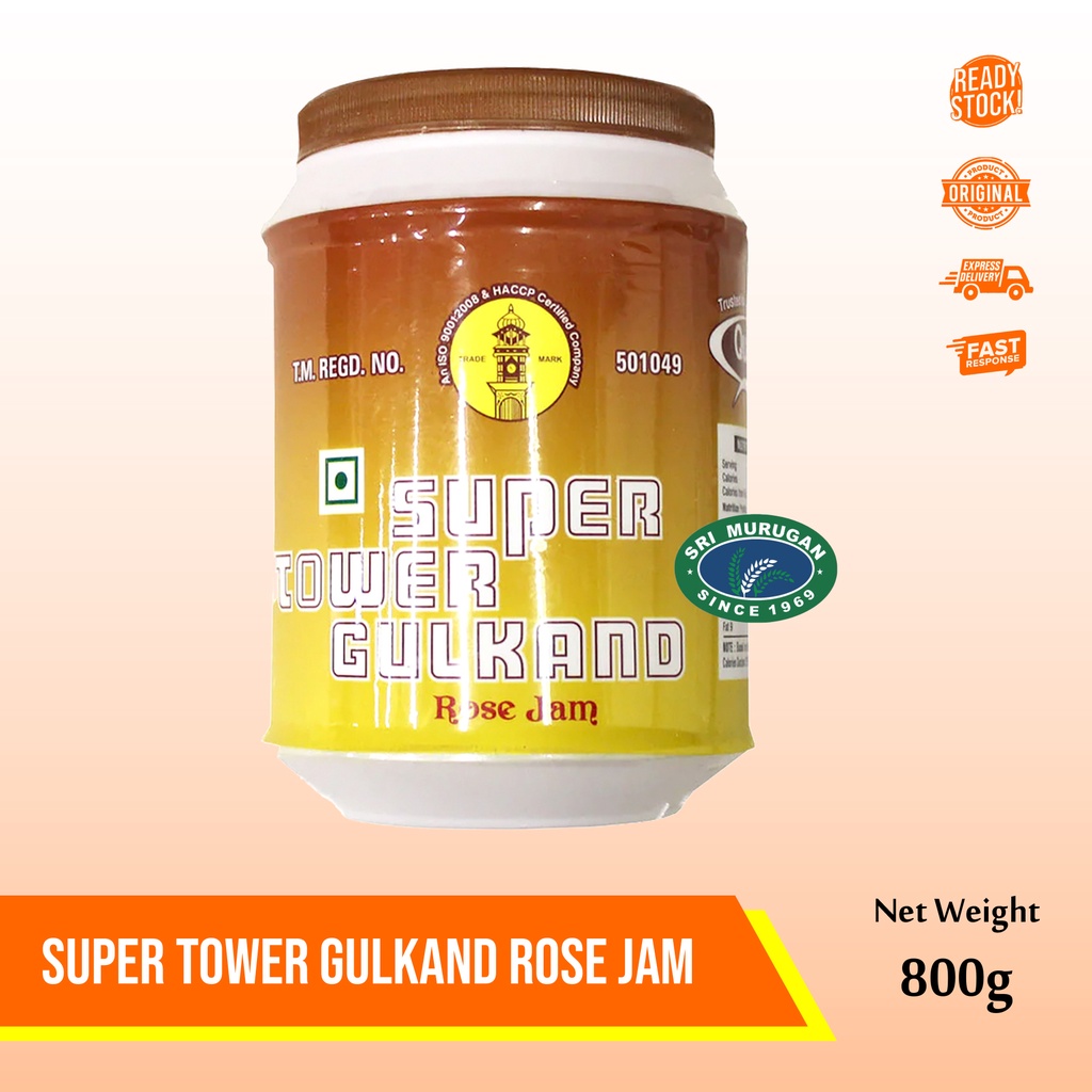 

SUPER TOWER GULKAND ROSE JAM 800GM