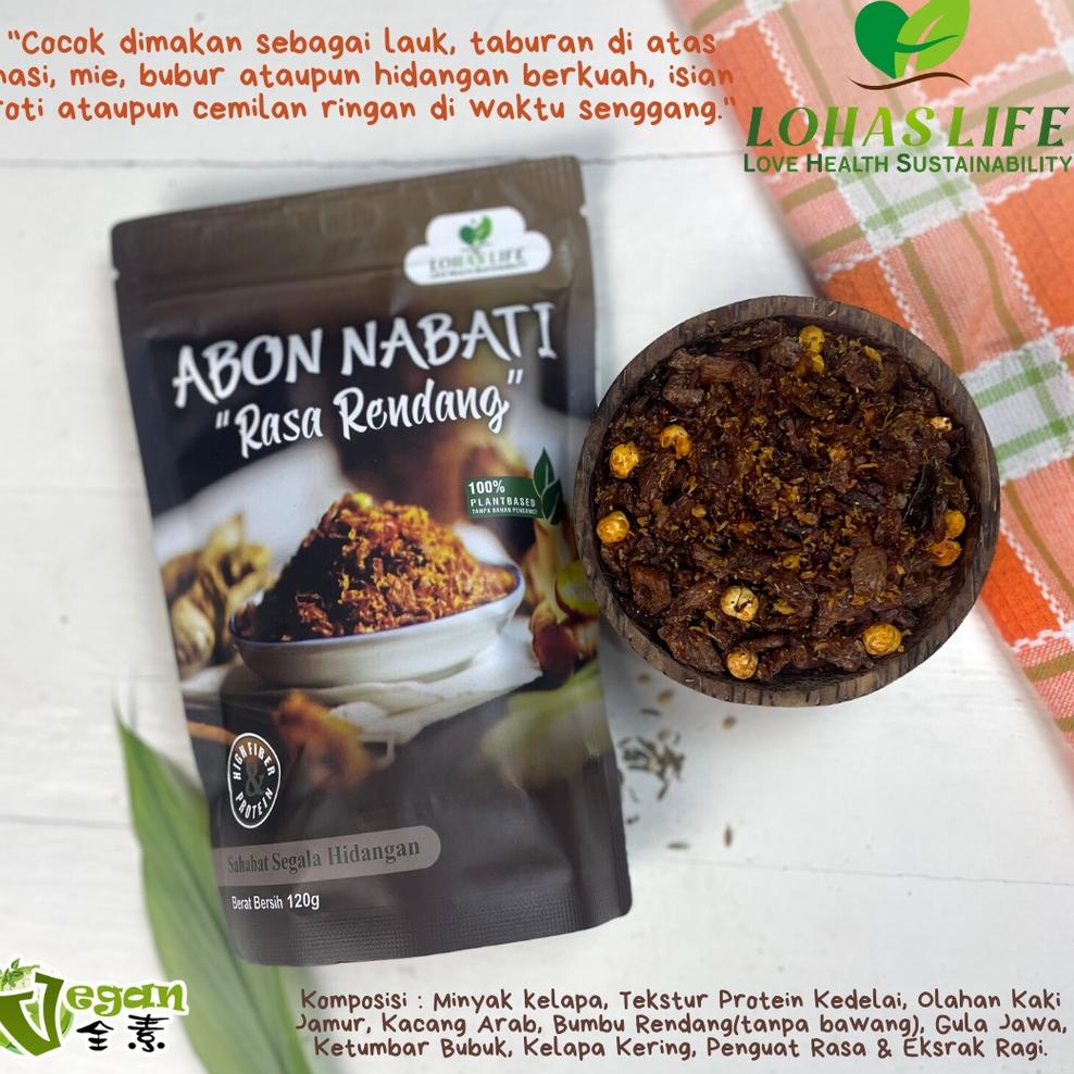 

Stok Banyak - Abon Rendang Vegan/Vegetarian ♛