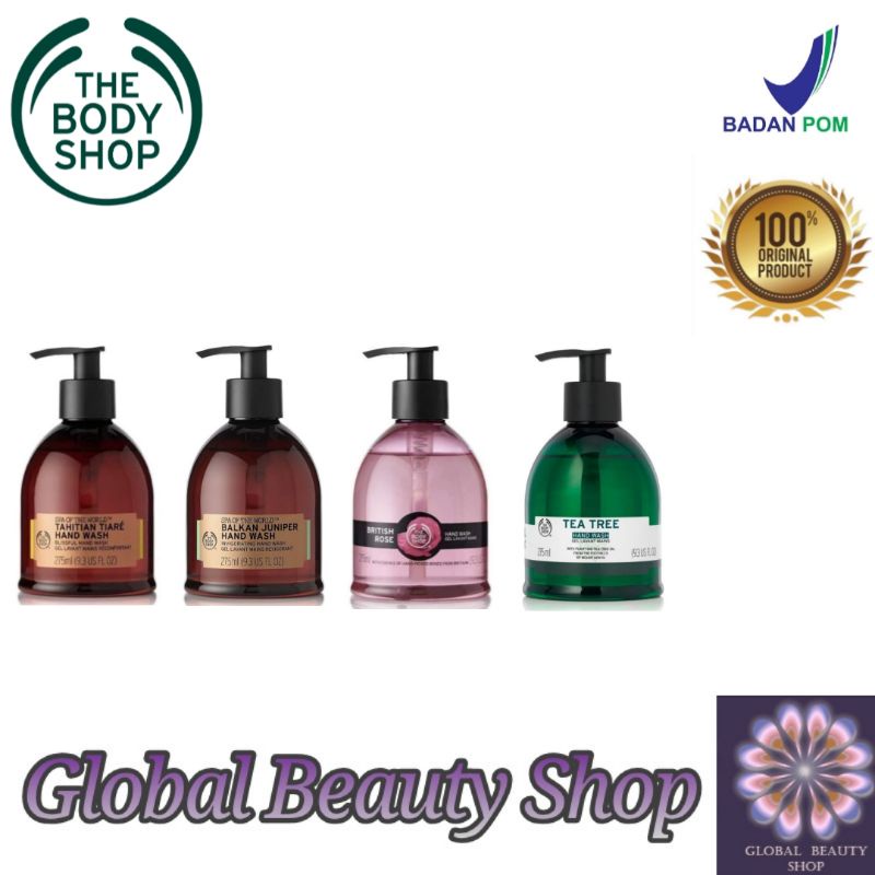 The Body Shop Hand Wash - Hand Soap - Sabun Cuci Tangan