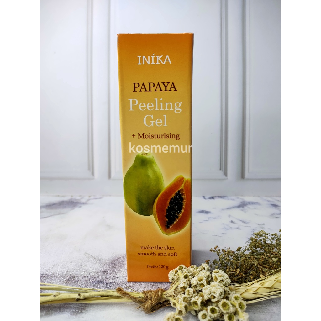 Inika Papaya Peeling Gel + Moisturising