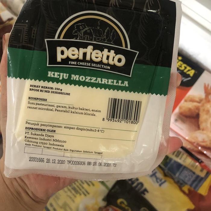

Limited [KP8] Perfetto Keju Mozzarella Cheese 250gr ORI 100%