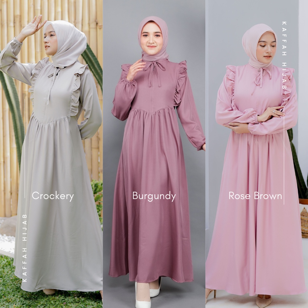 Aruna Series Gamis Syari by Kaffah hijab