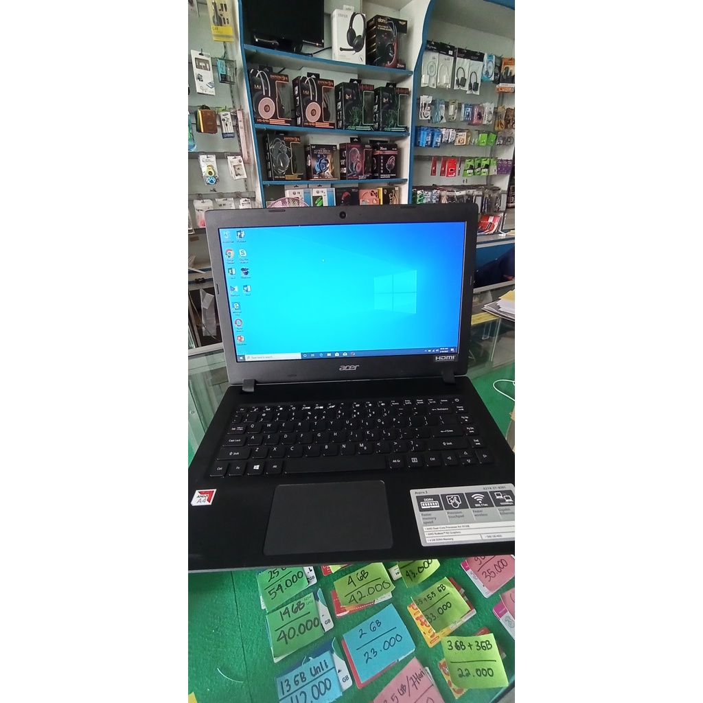 LAPTOP SECOND ACER ASPIRE3 A314