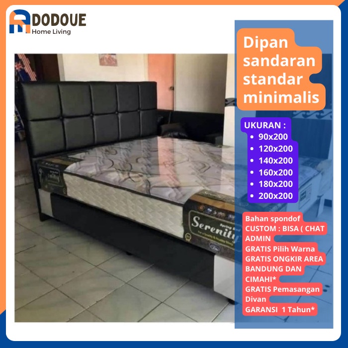 Dipan tempat tidur divan tempat tidur Risbang tempat tidur murah minimalis bandung Divan Risbang Dod