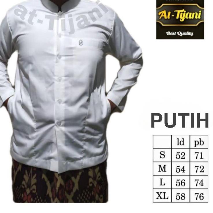 Fast Sale baju muslim//koko terompah at tijani semi jas pria dewasa