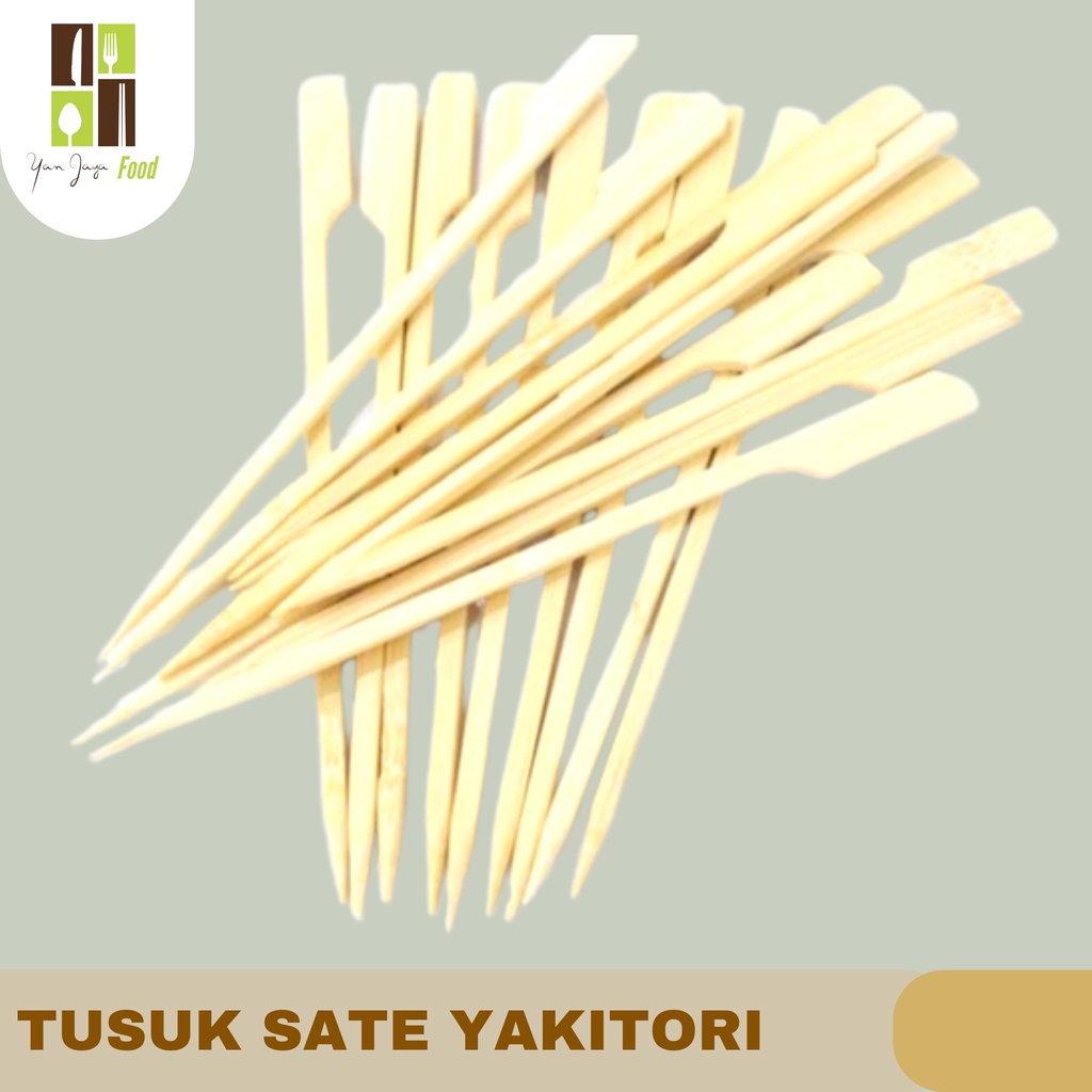 Tusuk Sate Bendera Jepang Yakitori/Tepo Kushi Kwalitas Premium 20/15/11 Cm