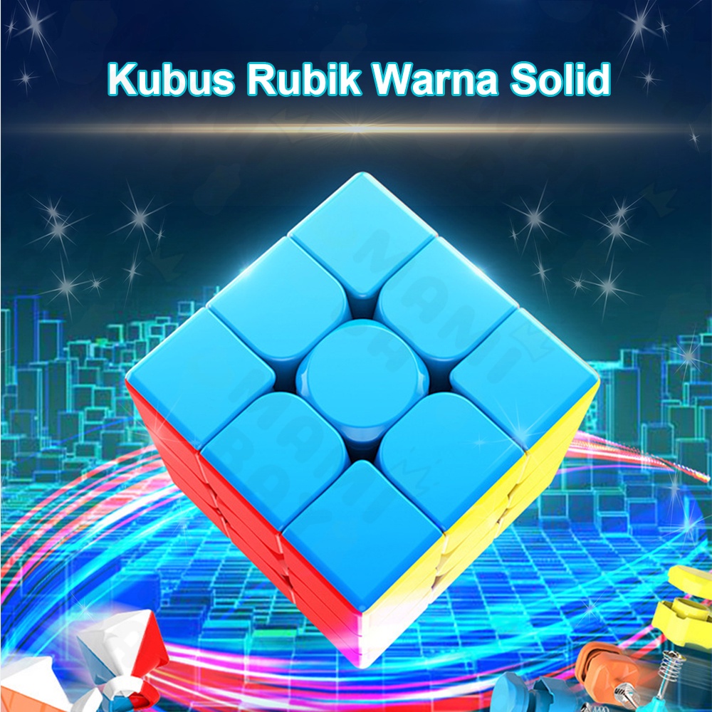 Mamibayi Rubik 3x3 Magnetic Magic Cube/Kubus Ajaib/MoYu Meilong/Speed Cube 3x3