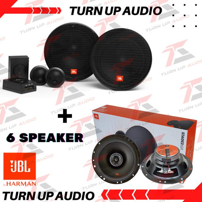 PAKET AUDIO MOBIL JBL by HARMAN KARDON untuk SPEAKER PINTU MOBIL FULL