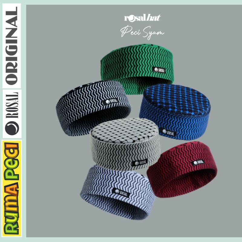 peci syam dewasa kopiah kopeah songkok motif/peci unik langka terbaru 2023