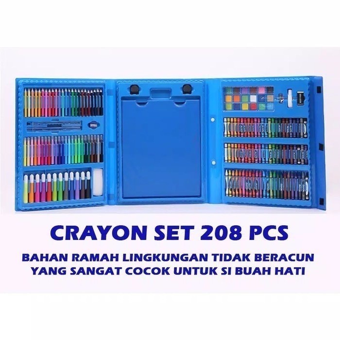 DELUXE CREATIVITY SET MEWARNAI ANAK