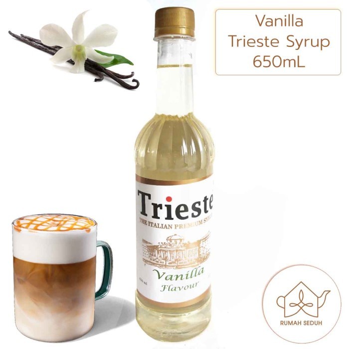 

650ML SIRUP VANILA TRIESTE - VANILLA ITALIAN SYRUP