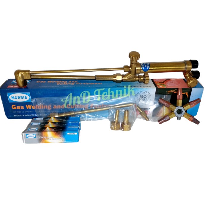 

Mew Morris Cutting & Welding Torch Dms 7507 Doubel Duty Made In Taiwan