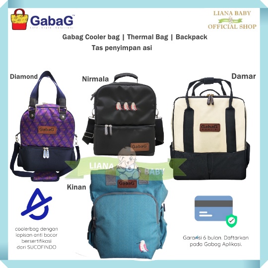 PMS283 GABAG COOLER BAG  | THERMAL BAG | BACKPACK | TAS PENYIMPAN ASI
