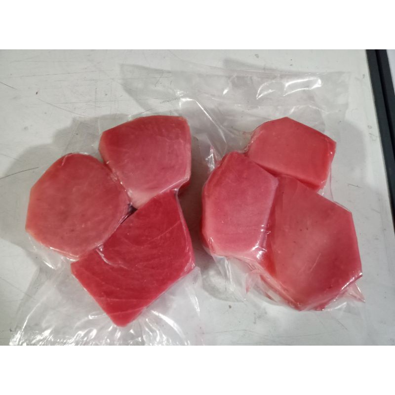 

tuna steak kemasan 500gram beku
