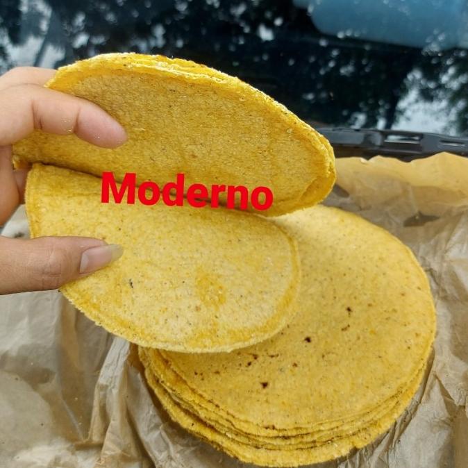 

Yellow corn Tortilla 500gr 15cm