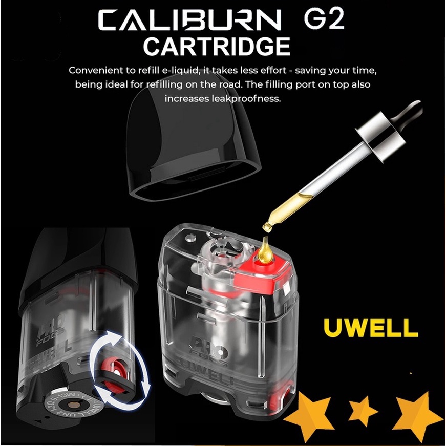 Uwell Caliburn Cartridge G2 GK2 1Pcs Original